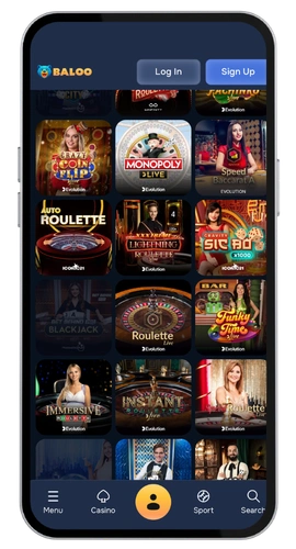 Baloo Casino móvil